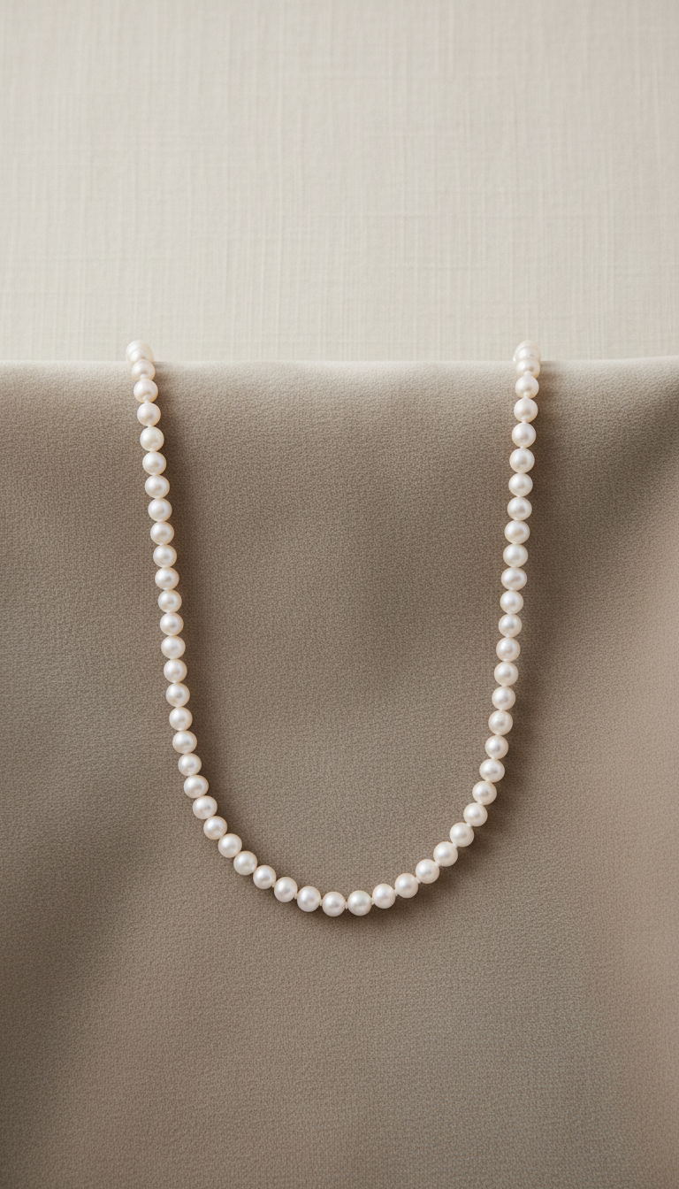 Classic Pearl Strand Necklace