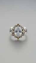 Sterling Silver Blue Topaz Ring