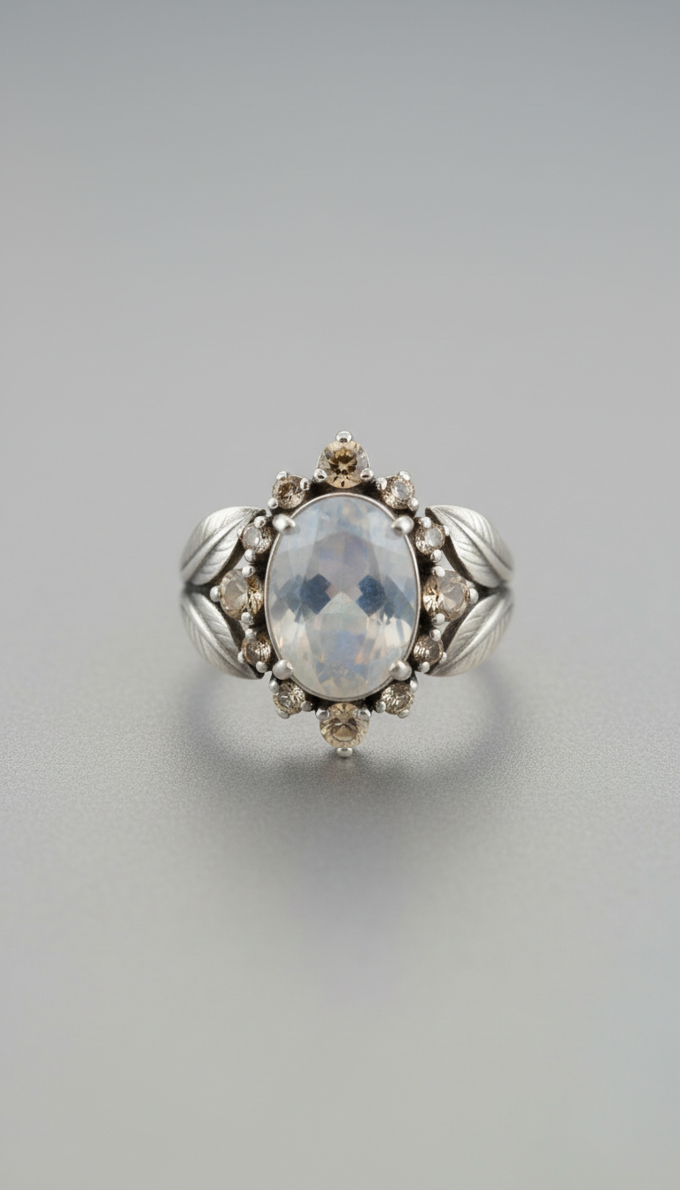 Sterling Silver Blue Topaz Ring