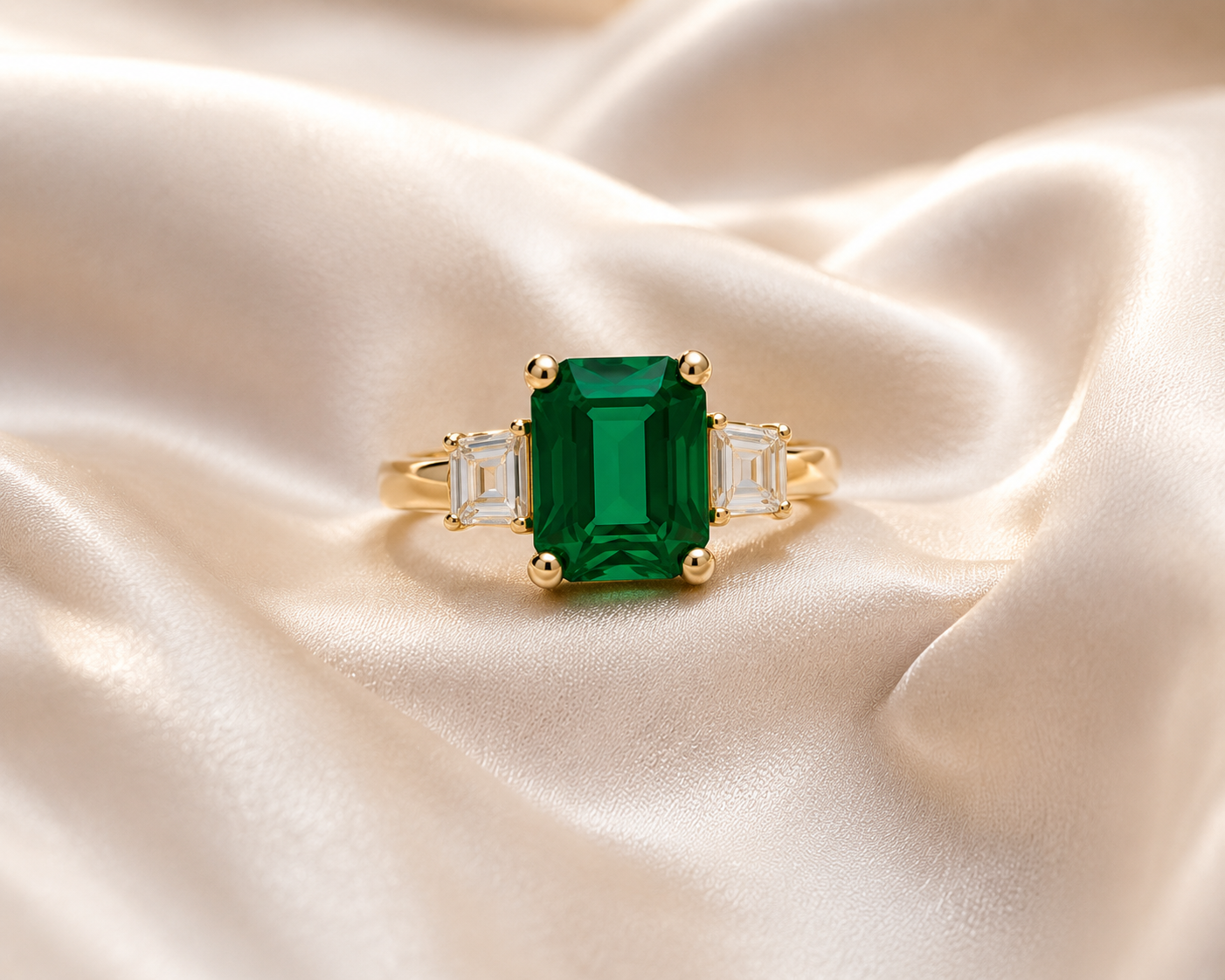 Emerald  Ring - The MAAHI Gemstone Edit