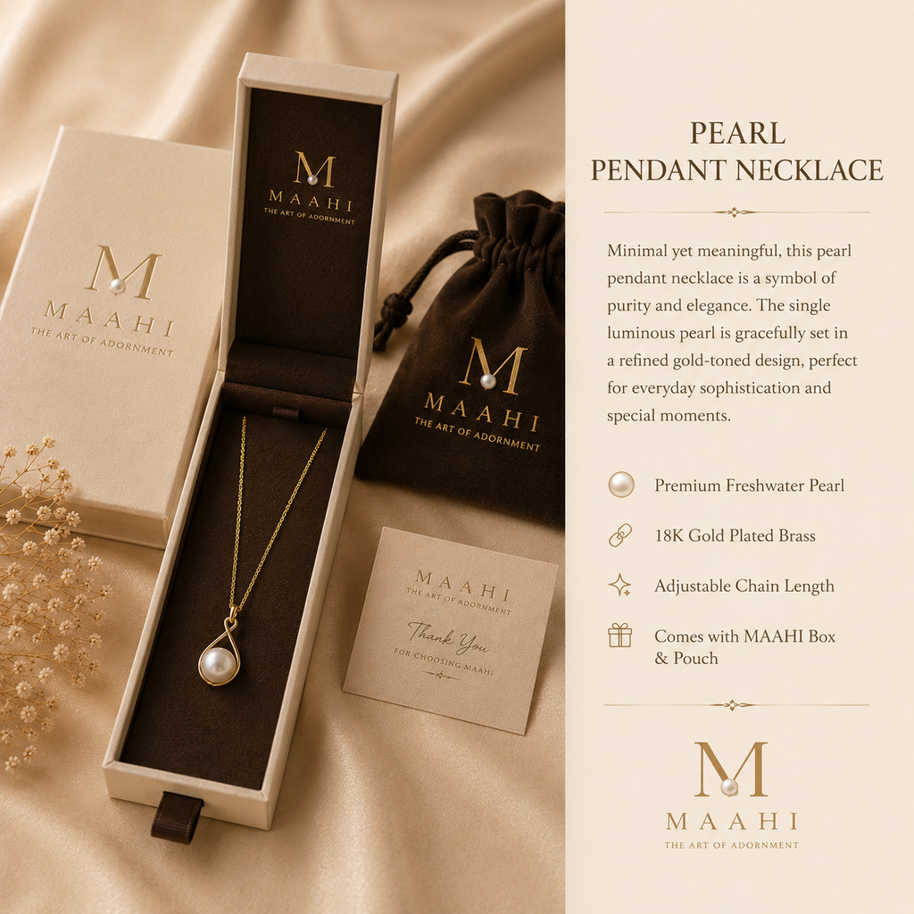 Pearl Necklace - The MAAHI Pearl Edit